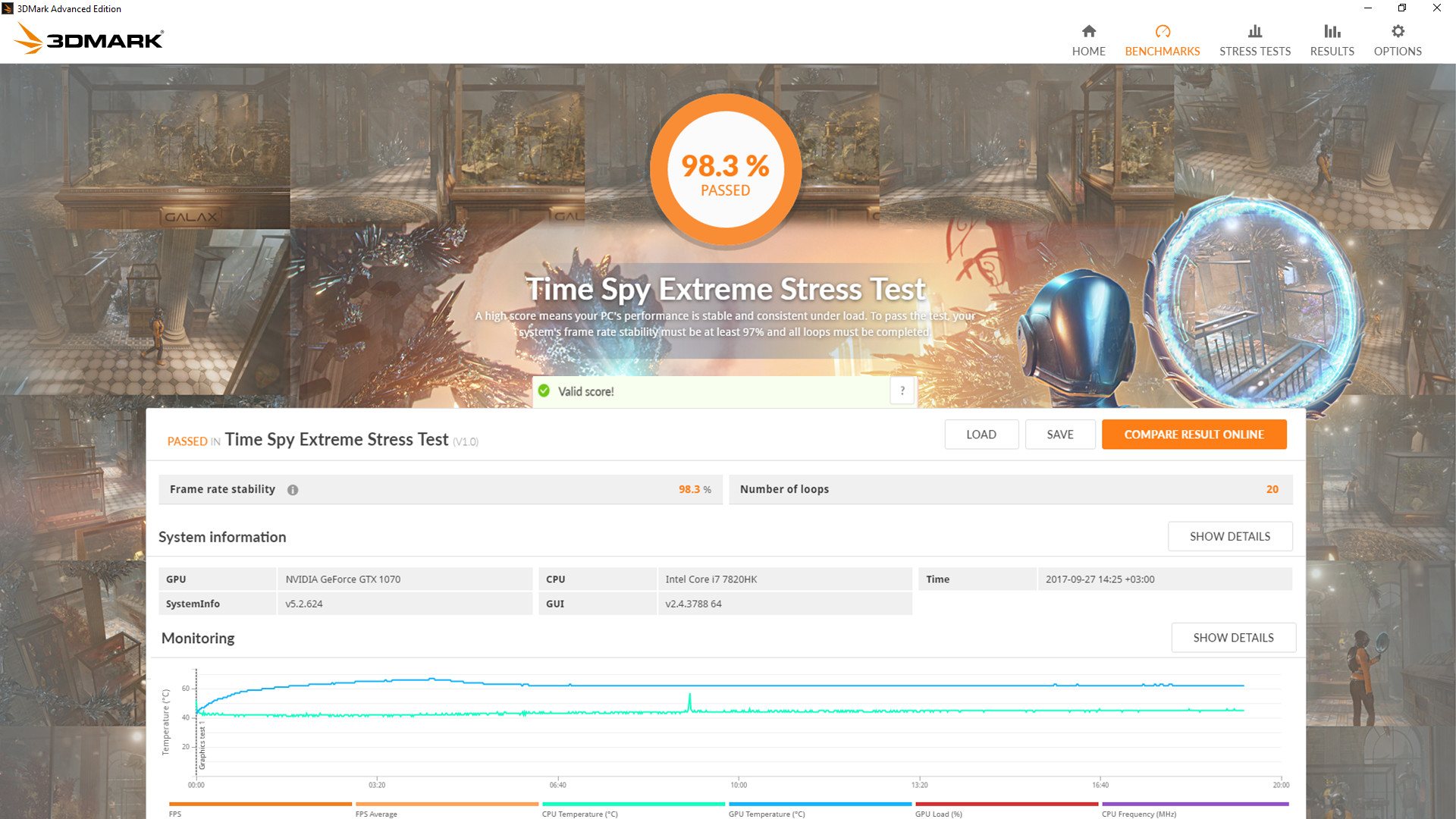 3DMark Advanced Edition Steam CD Key screenshot 4