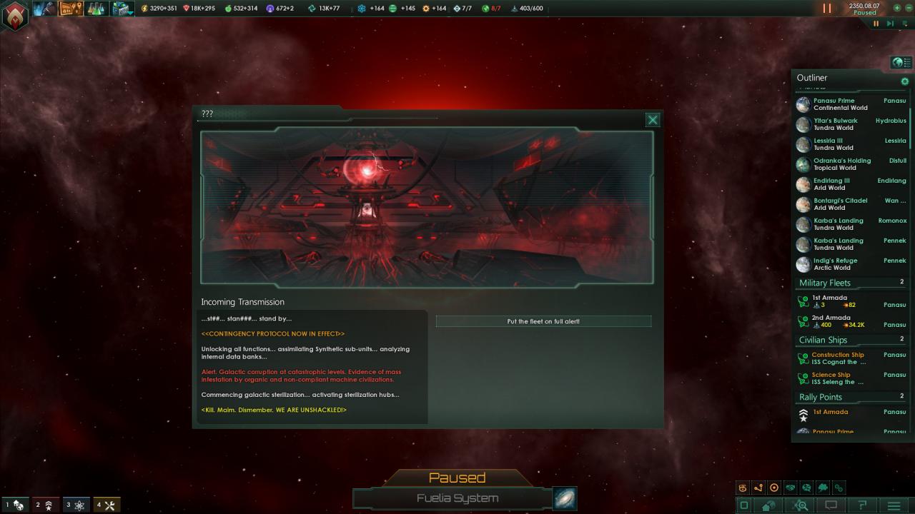 Stellaris - Synthetic Dawn Story Pack DLC PC Steam CD Key  screenshot 1