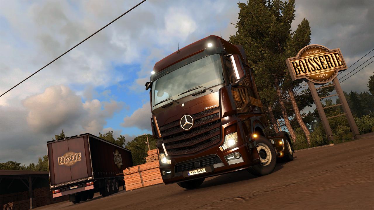Euro Truck Simulator 2 - Vive la France DLC EU Steam CD Key screenshot 1