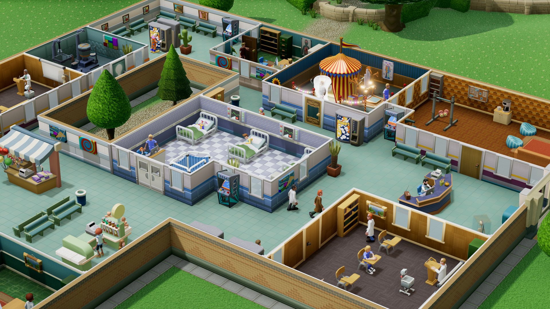 Two Point Hospital EU PC Steam CD Key screenshot 1