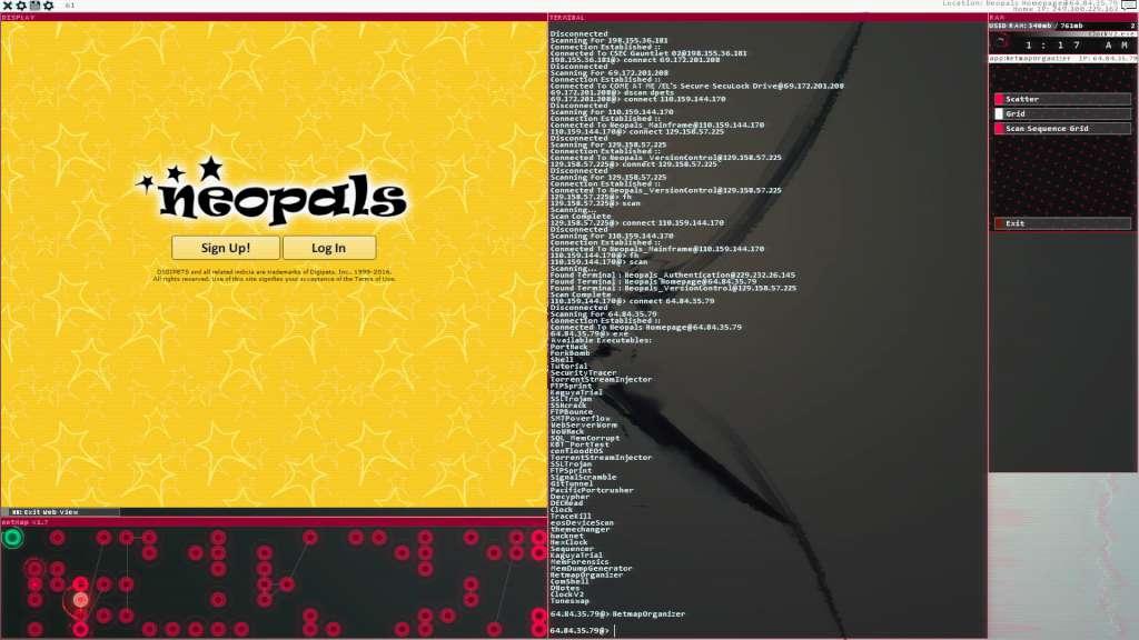 Hacknet - Labyrinths DLC Steam CD Key screenshot 3