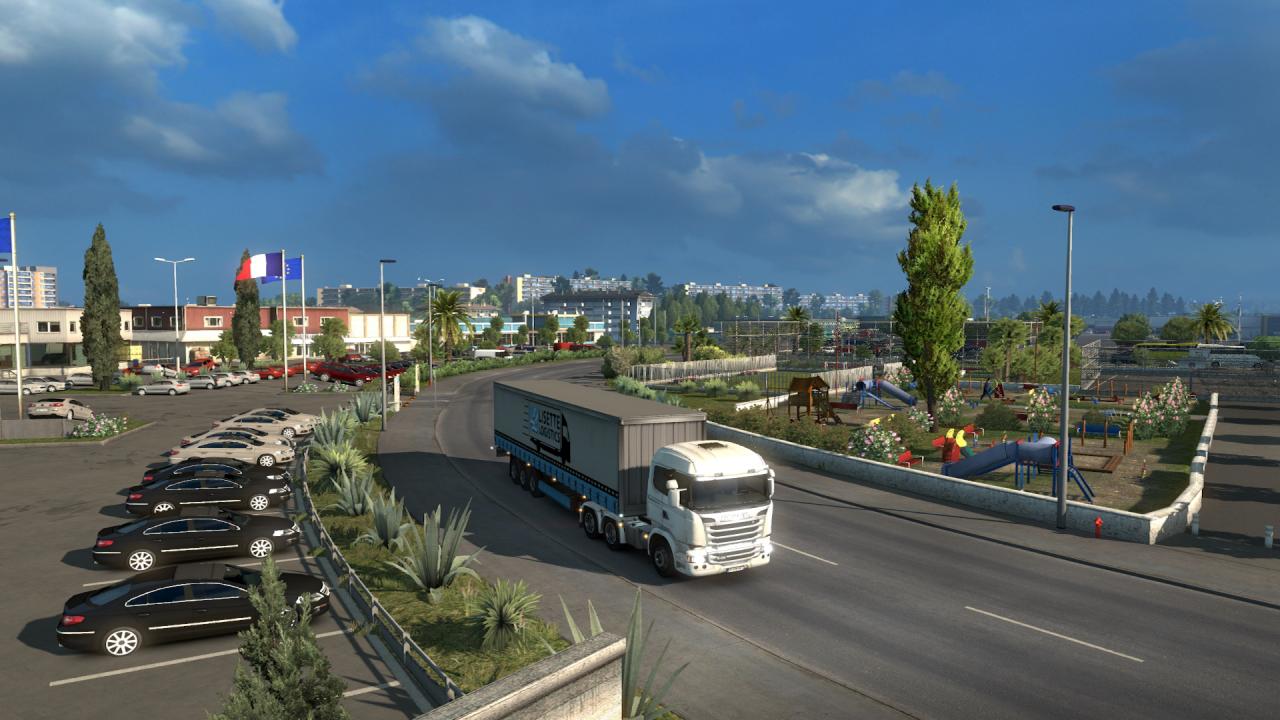 Euro Truck Simulator 2 - Vive la France! DLC RU/CIS PC Steam CD Key screenshot 2