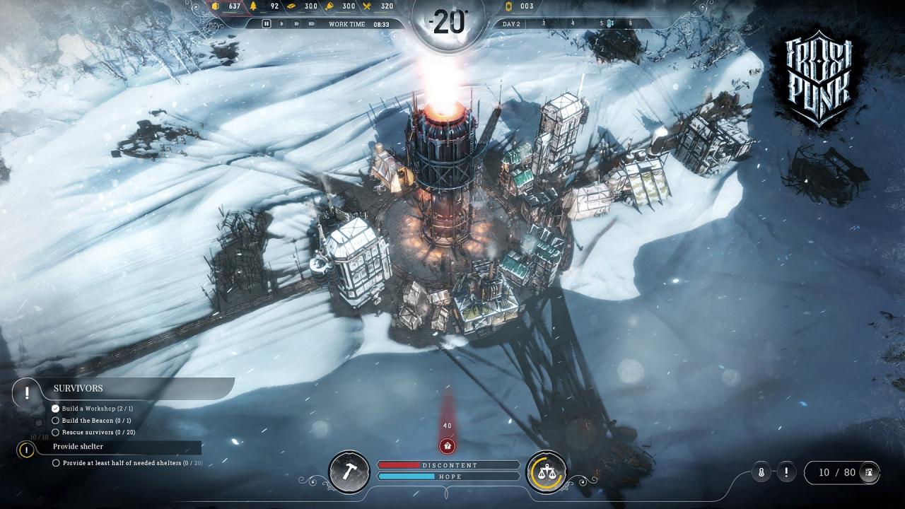 Frostpunk PC Steam CD Key screenshot 4