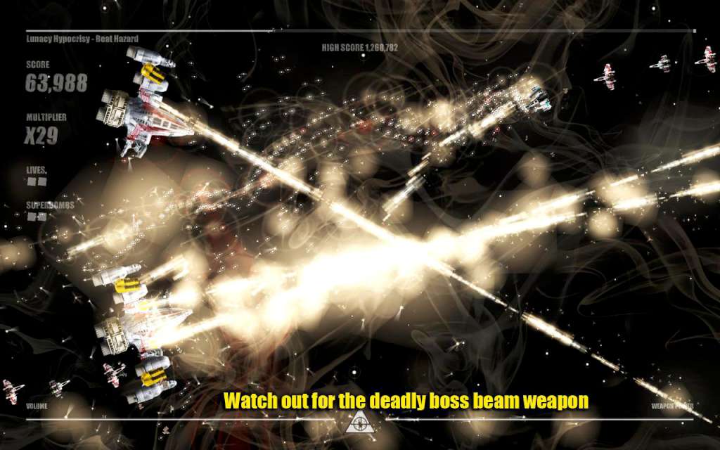 Beat Hazard + Ultra DLC + iTunes unlock Steam CD Key screenshot 1