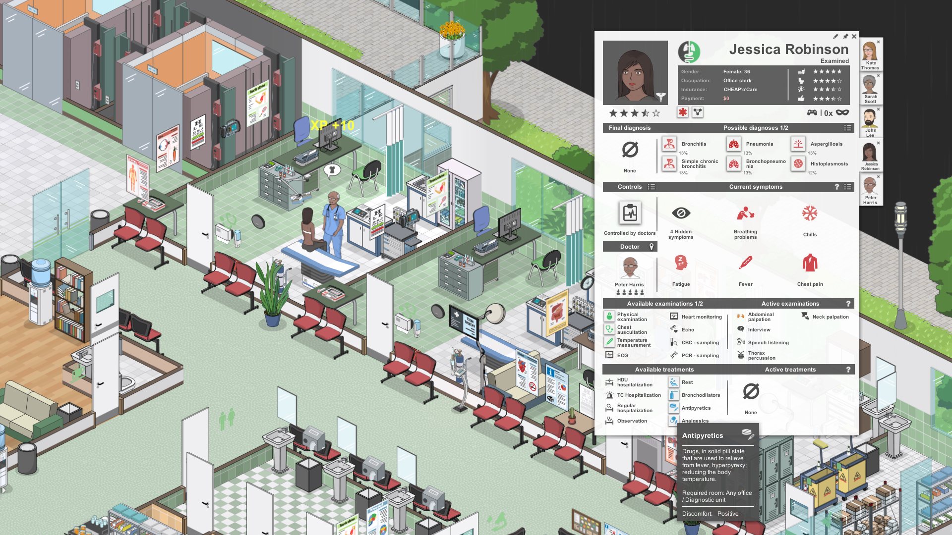 Project Hospital EU Steam CD Key screenshot 2