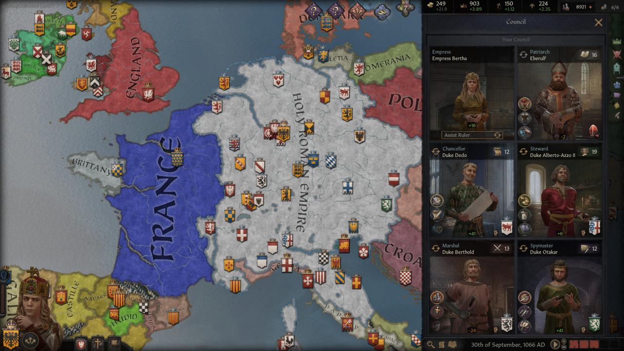 Crusader Kings III EU PC Steam CD Key screenshot 2