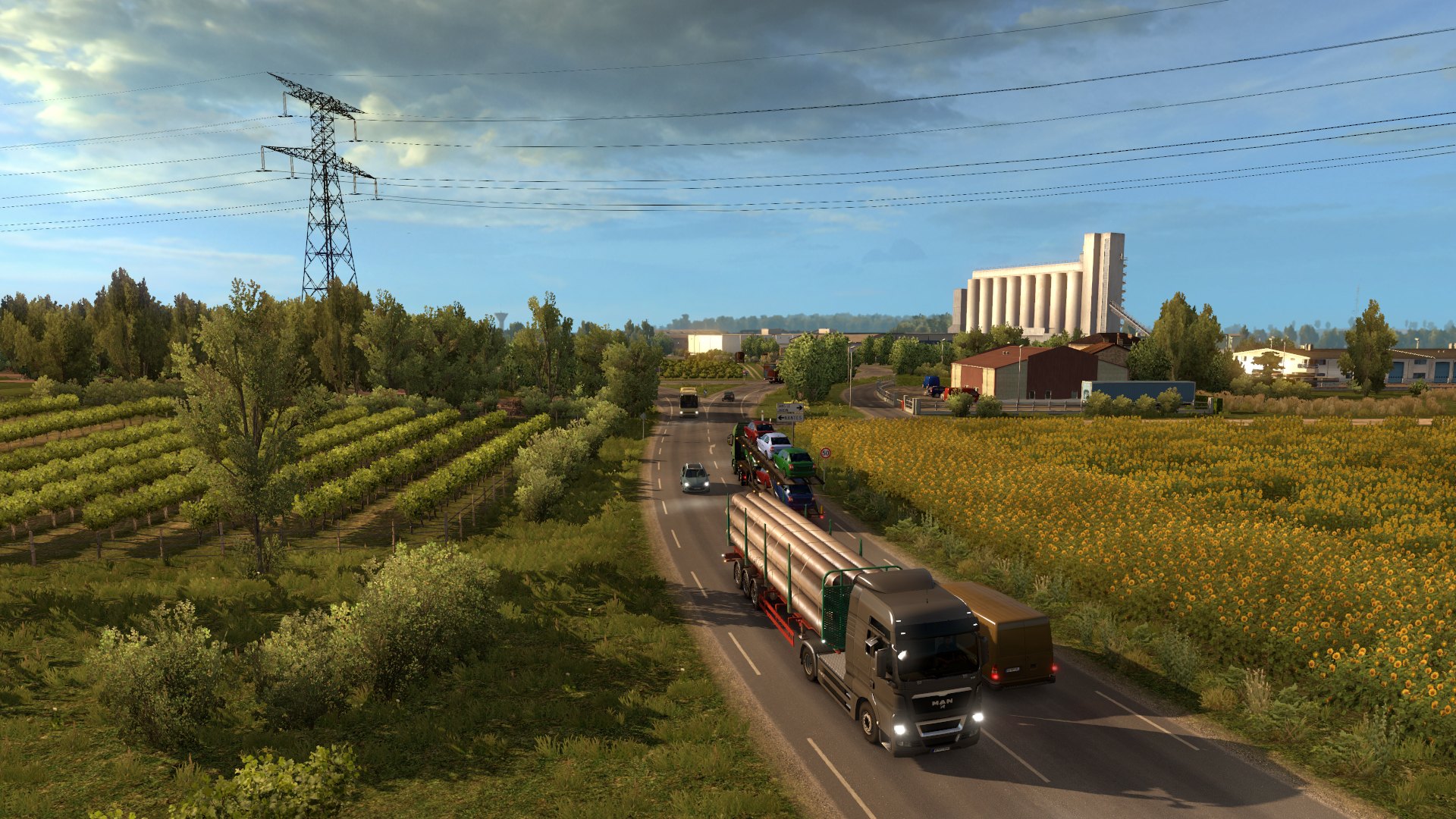 Euro Truck Simulator 2 - Vive la France DLC EU Steam CD Key screenshot 3