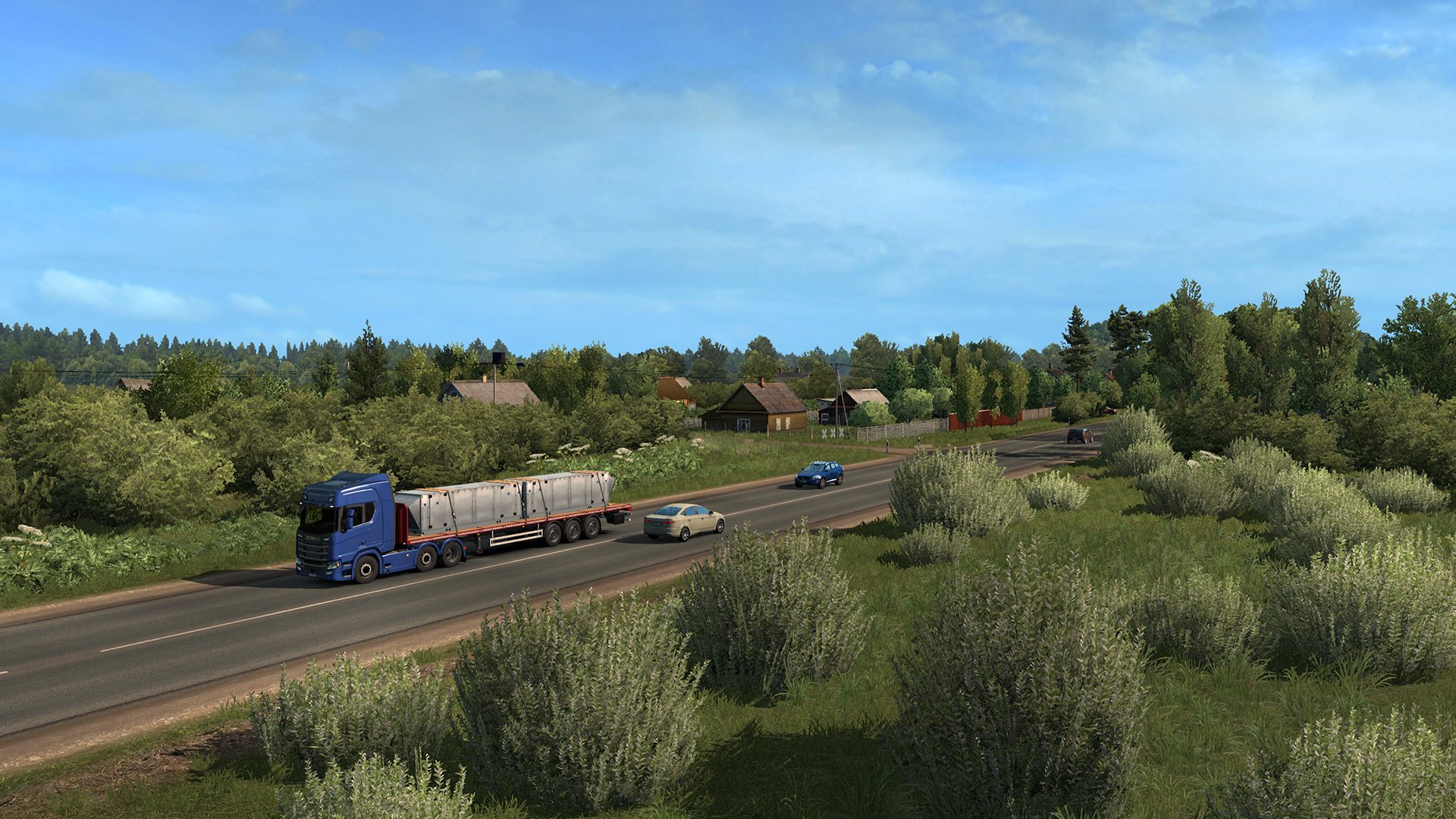 Euro Truck Simulator 2 - Beyond the Baltic Sea DLC EU PC Steam CD Key screenshot 2