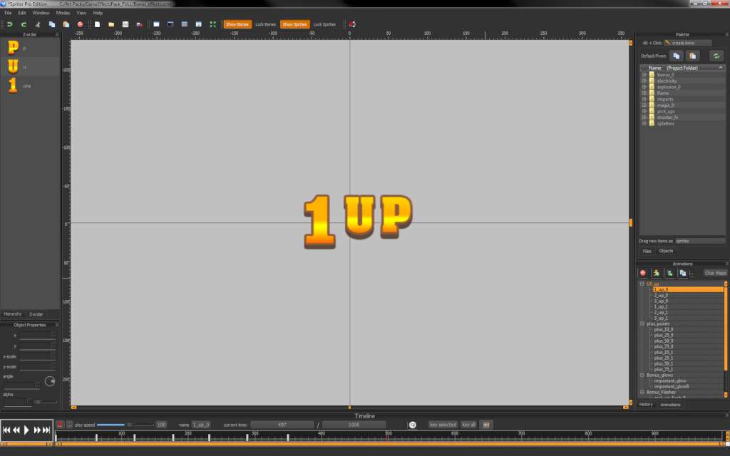 Spriter: Game Effects Pack Steam CD Key screenshot 2
