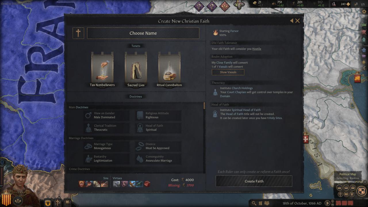 Crusader Kings III LATAM Steam CD Key screenshot 5