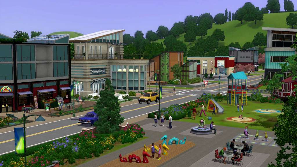 The Sims 3 - Town Life Stuff Expansion Pack EU EA App CD Key screenshot 2