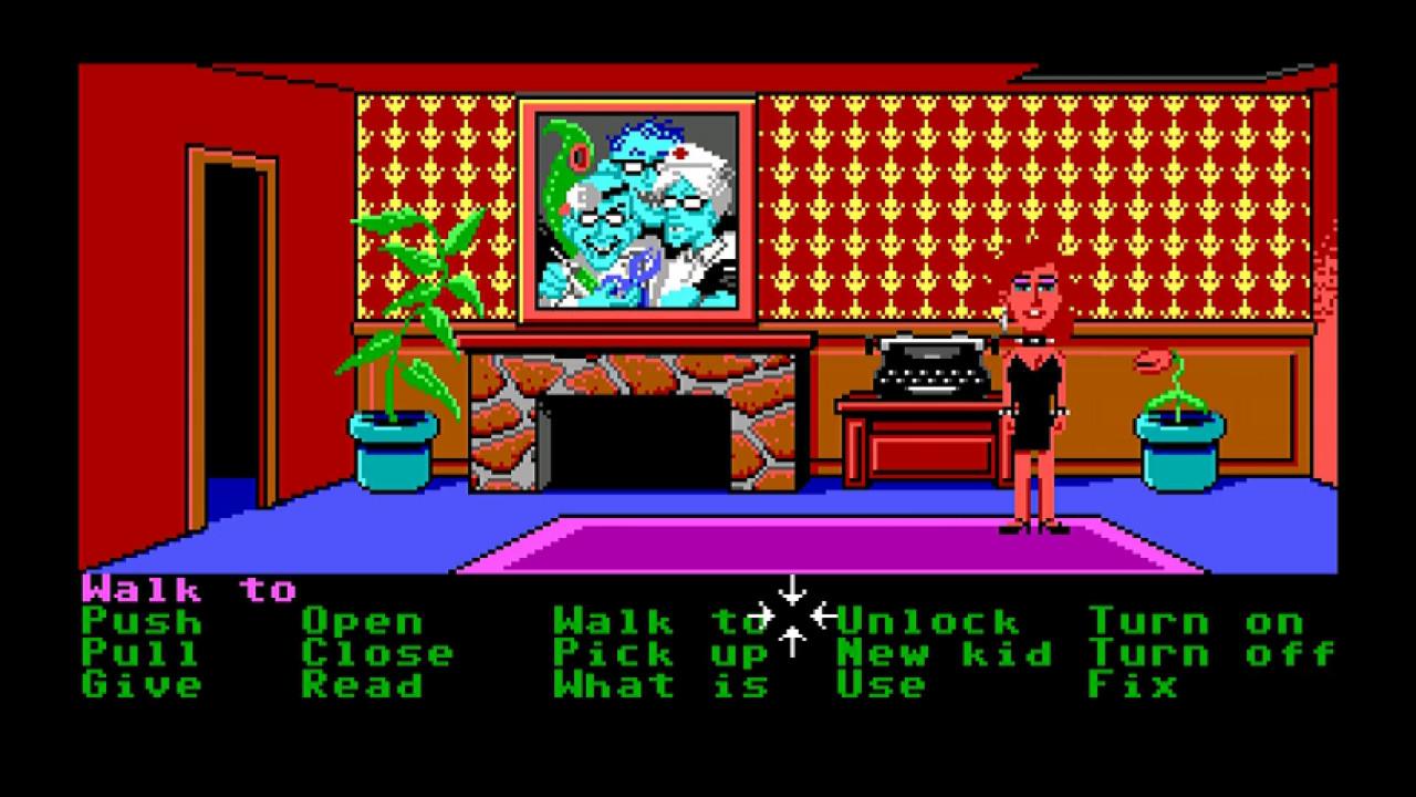 Maniac Mansion EU Steam CD Key screenshot 8