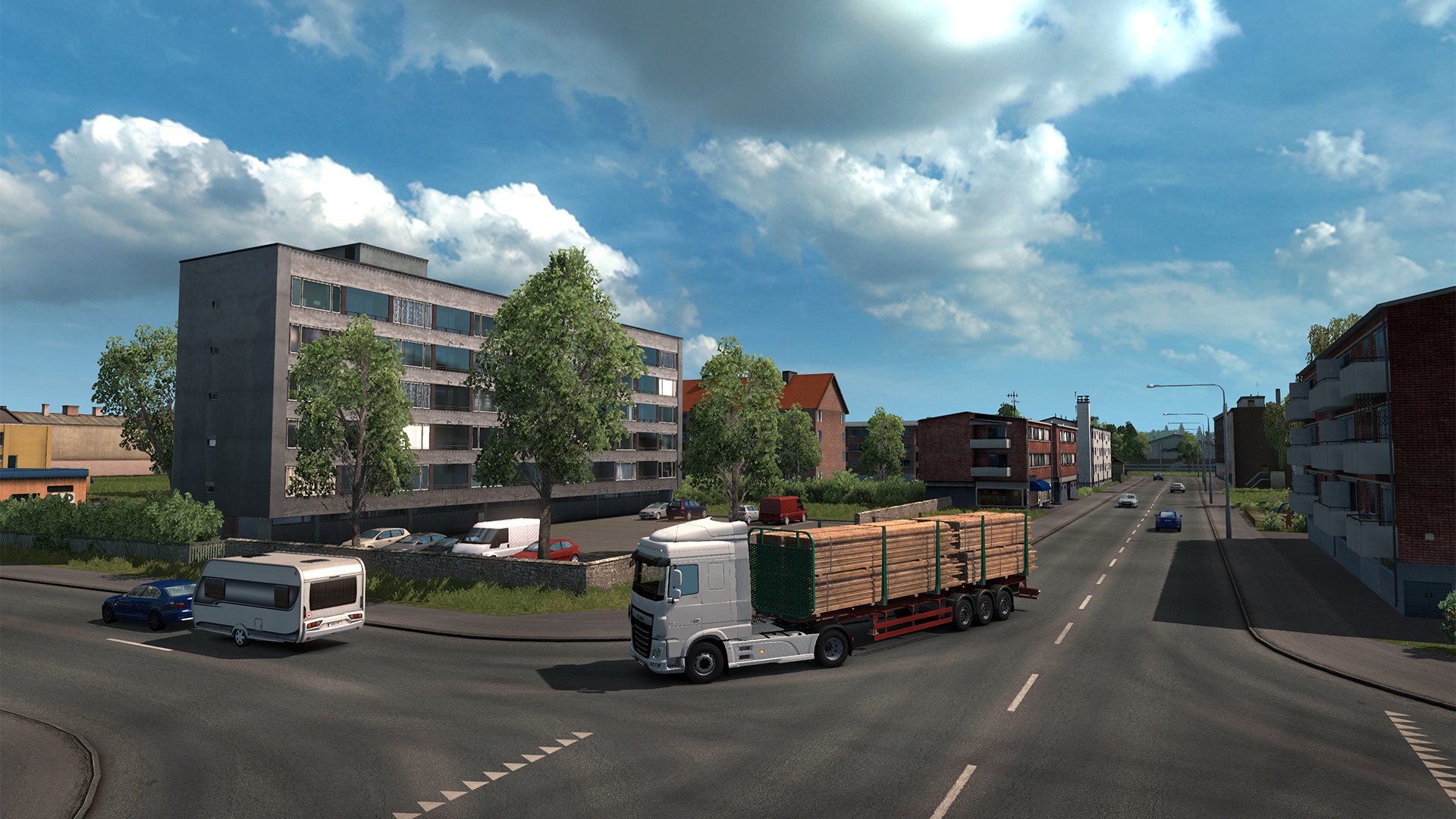 Euro Truck Simulator 2 - Beyond the Baltic Sea DLC EU PC Steam CD Key screenshot 4
