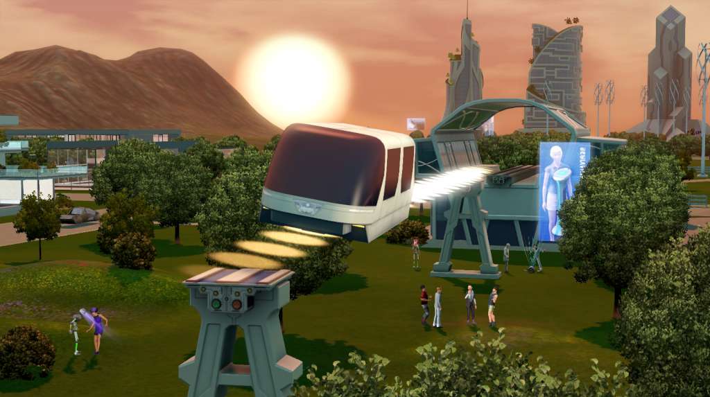 The Sims 3 + Into the Future Expansion Pack EA App CD Key screenshot 4