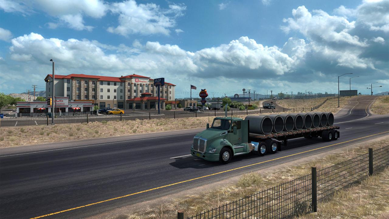 American Truck Simulator - New Mexico DLC EU PC Steam CD Key screenshot 1
