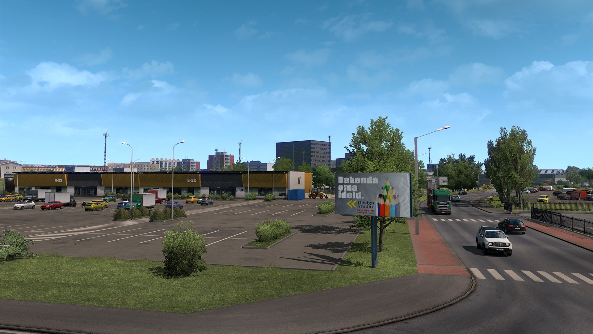 Euro Truck Simulator 2 - Beyond the Baltic Sea DLC Steam CD Key screenshot 6