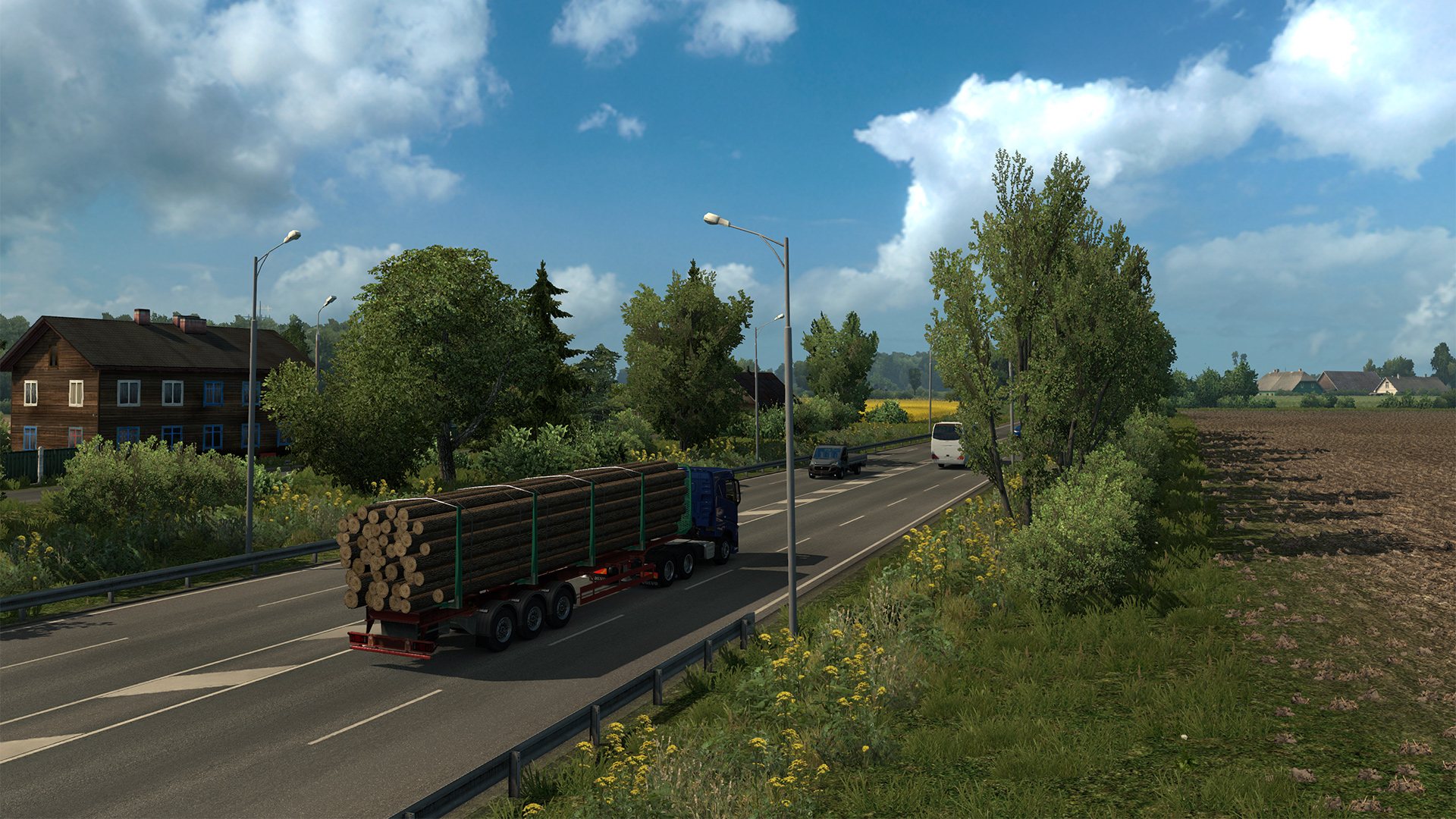 Euro Truck Simulator 2 - Beyond the Baltic Sea DLC EU PC Steam CD Key screenshot 8