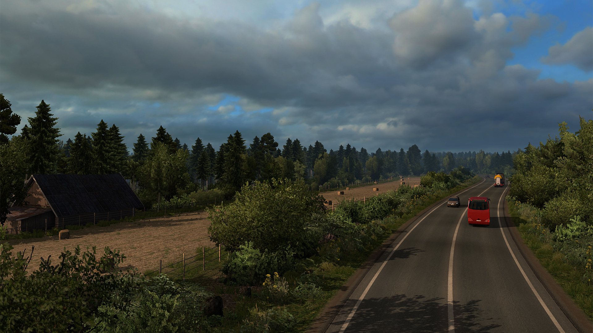 Euro Truck Simulator 2 - Beyond the Baltic Sea DLC EU PC Steam CD Key screenshot 9