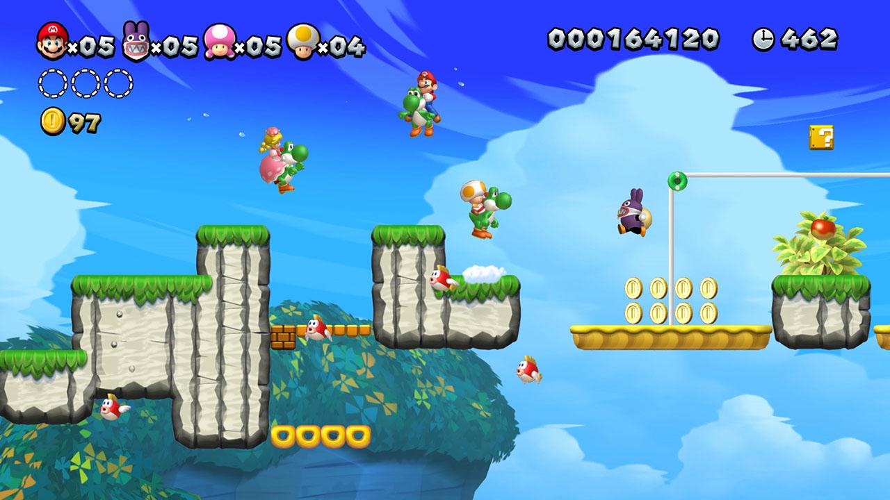 New Super Mario Bros U Deluxe EU Nintendo Switch CD Key screenshot 2