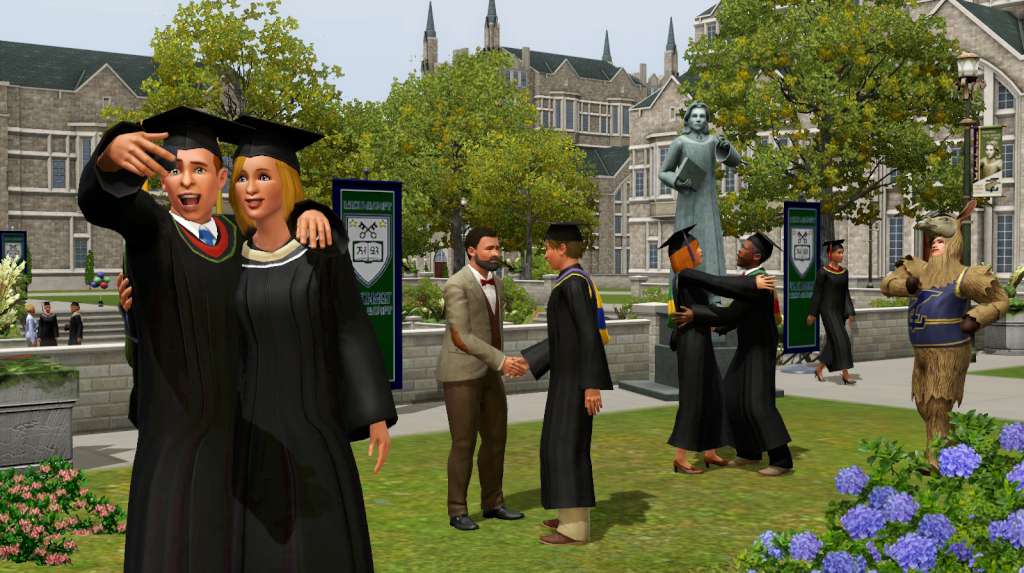 The Sims 3 + University Life DLC EA App CD Key screenshot 4