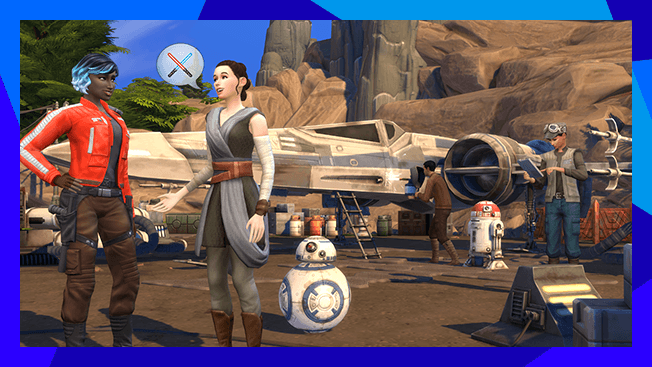 The Sims 4 - Star Wars: Journey to Batuu DLC PC EA App CD Key screenshot 2