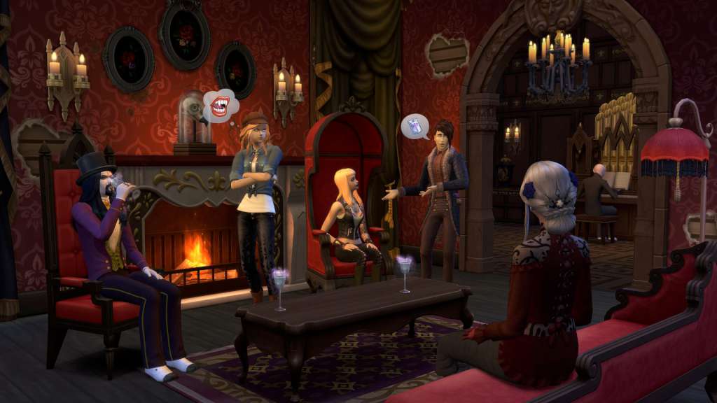 The Sims 4 - Vampires DLC EU PC EA App CD Key screenshot 4