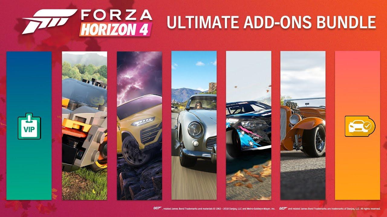 Forza Horizon 4 - Ultimate Add-Ons Bundle DLC EU XBOX One / Windows 10 CD Key screenshot 1