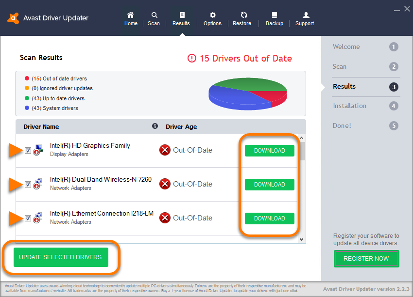 AVAST Driver Updater Key (1 Year / 1 PC) screenshot 5