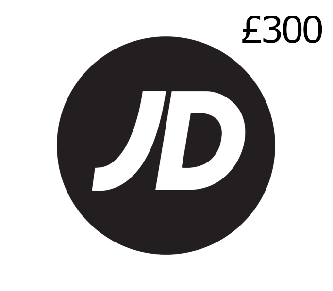 JD Sports GBP 300 Gift Card UK