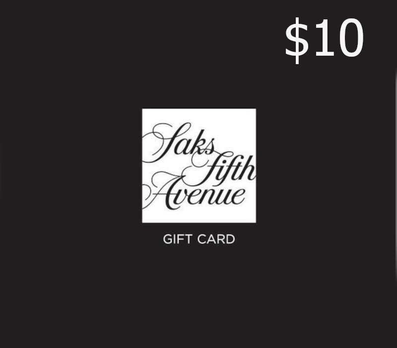 Saks Fifth Avenue $10 Gift Card US