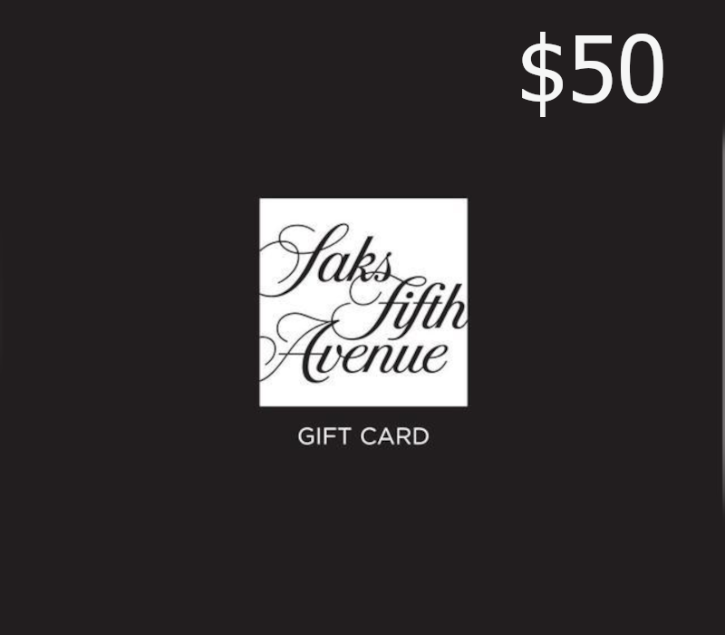 Saks Fifth Avenue $50 Gift Card US