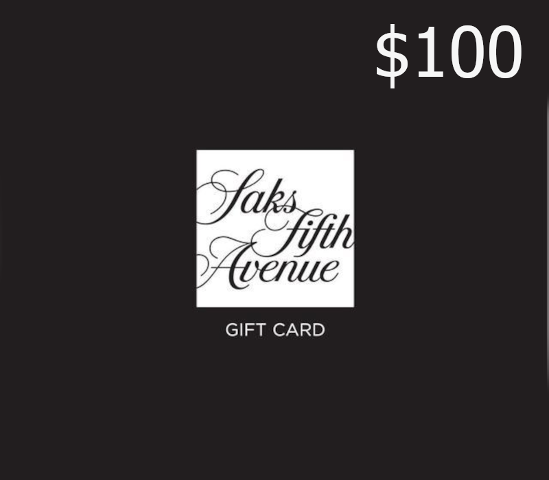 Saks Fifth Avenue $100 Gift Card US