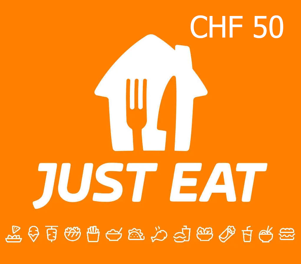 Just Eat 50 CHF Gift Card CH