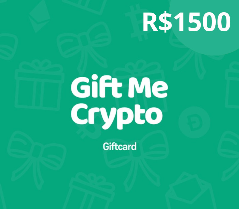 Gift Me Crypto R$1500 Gift Card