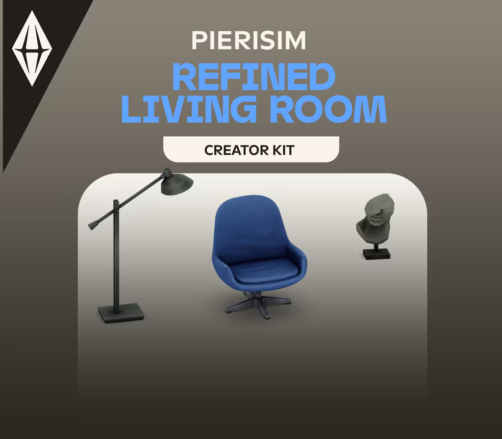 The Sims 4 - Refined Living Room Kit DLC EU PC EA App CD Key