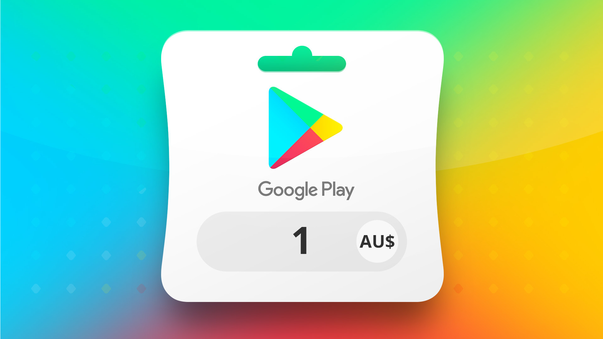 Google Play AUD 1 Gift Card AU screenshot 1