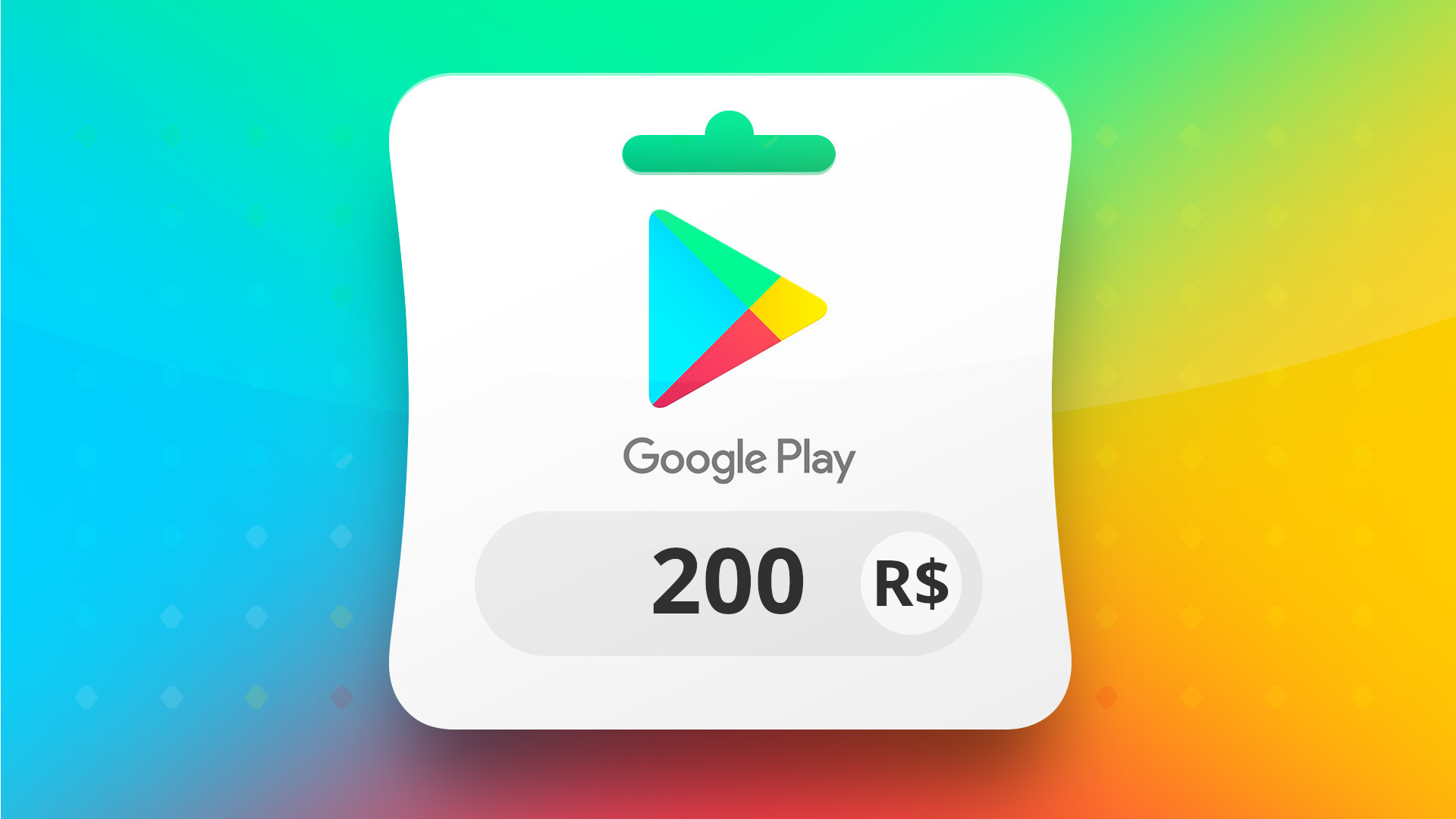 Google Play BRL 200 Gift Card BR screenshot 1