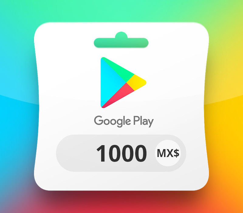 Google Play MXN 1000 Gift Card MX
