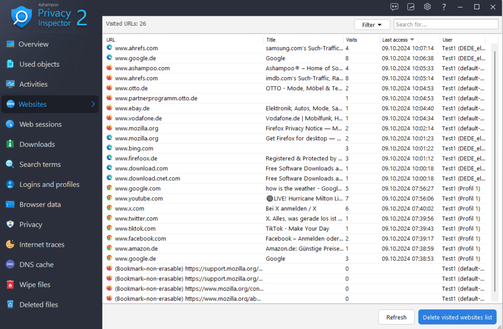 Ashampoo Privacy Inspector 2 Activation Key screenshot 5