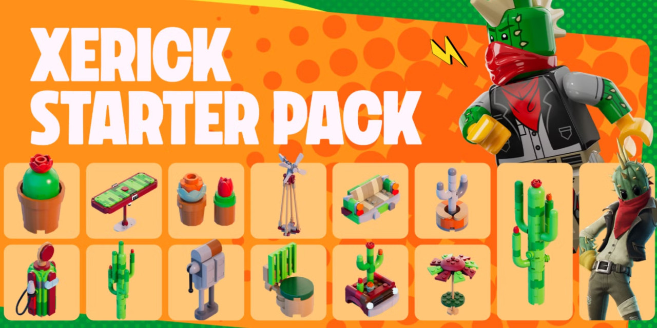 Fortnite - Xerick Starter Pack DLC EU XBOX One / Xbox Series X|S CD Key screenshot 1