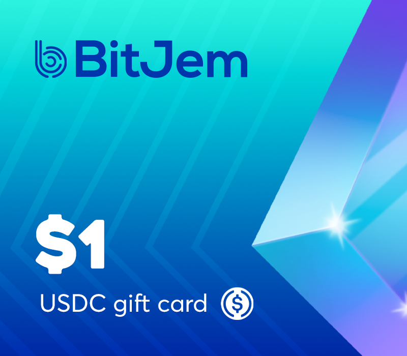 BitJem Crypto Gift Card (USDC) $1