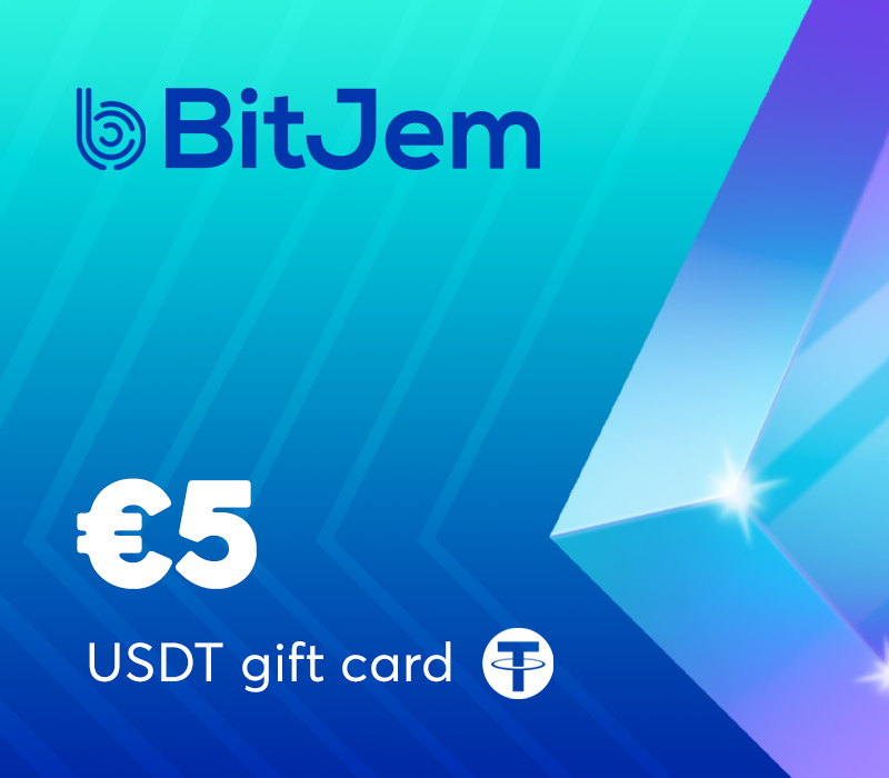 BitJem Crypto Gift Card (USDT) €5
