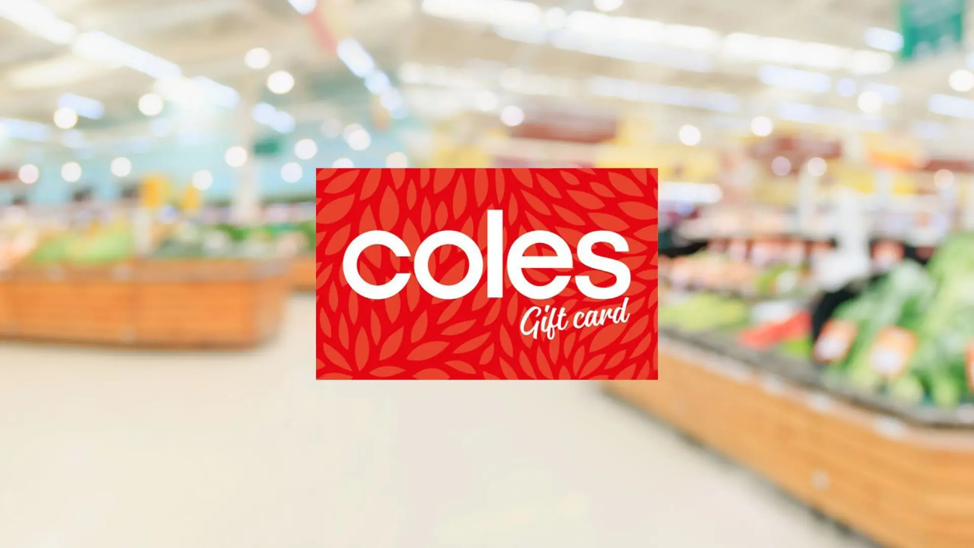 Coles A$250 Gift Card AU screenshot 1