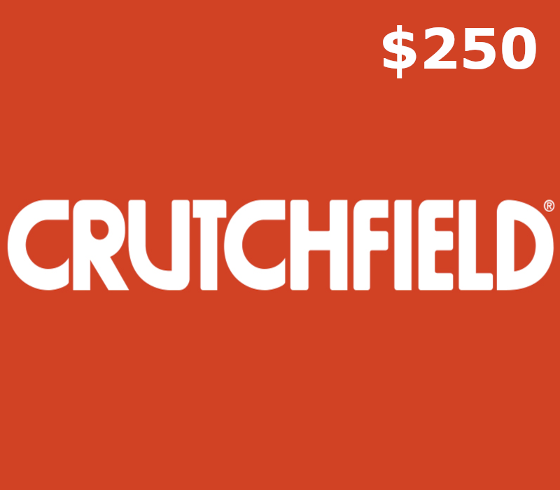 Crutchfield $250 Gift Card US