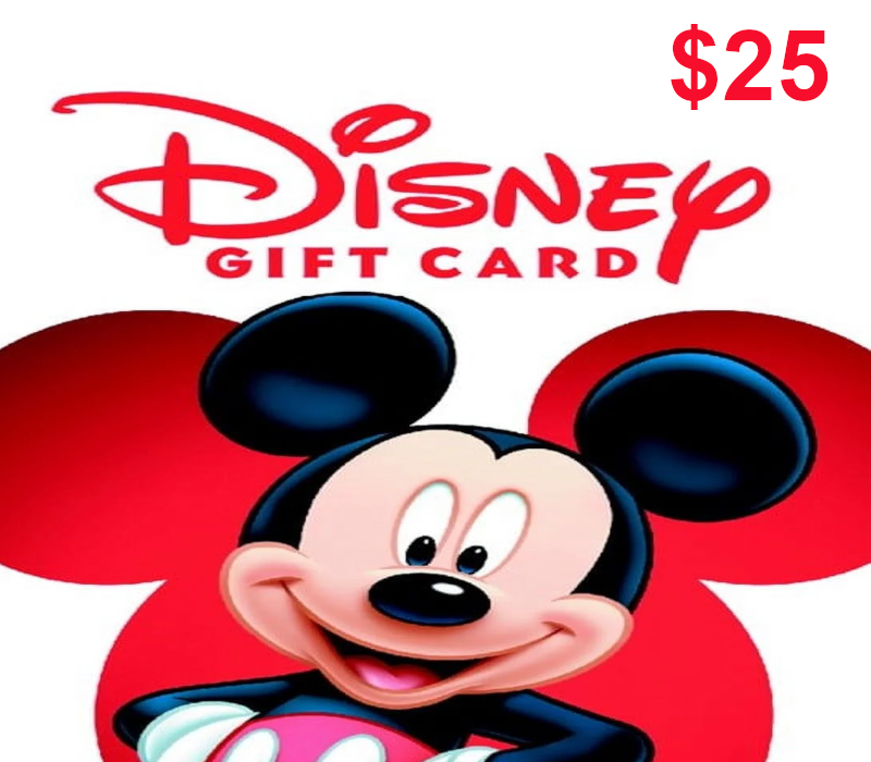 Disney USD 25 Gift Card US