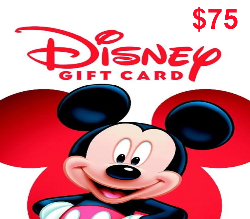 Disney USD 75 Gift Card US