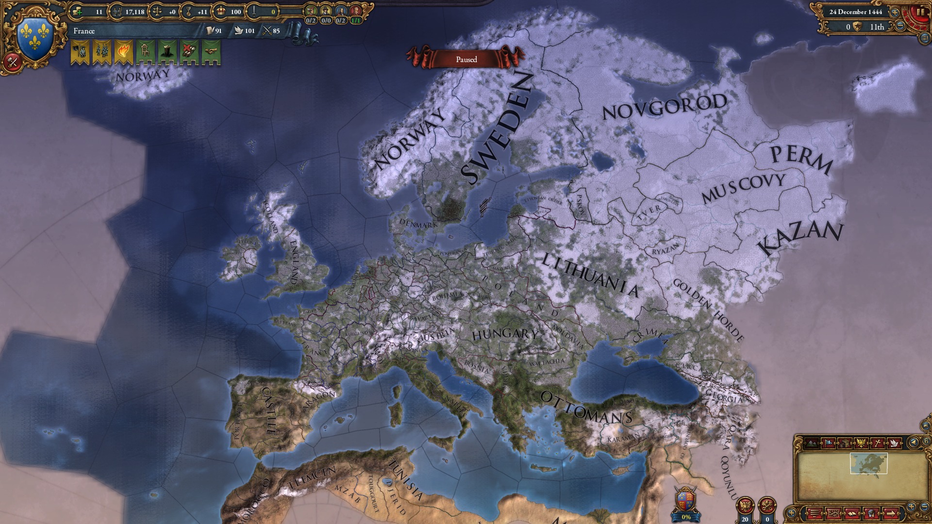 Europa Universalis IV: Starter Pack PC GOG CD Key screenshot 3