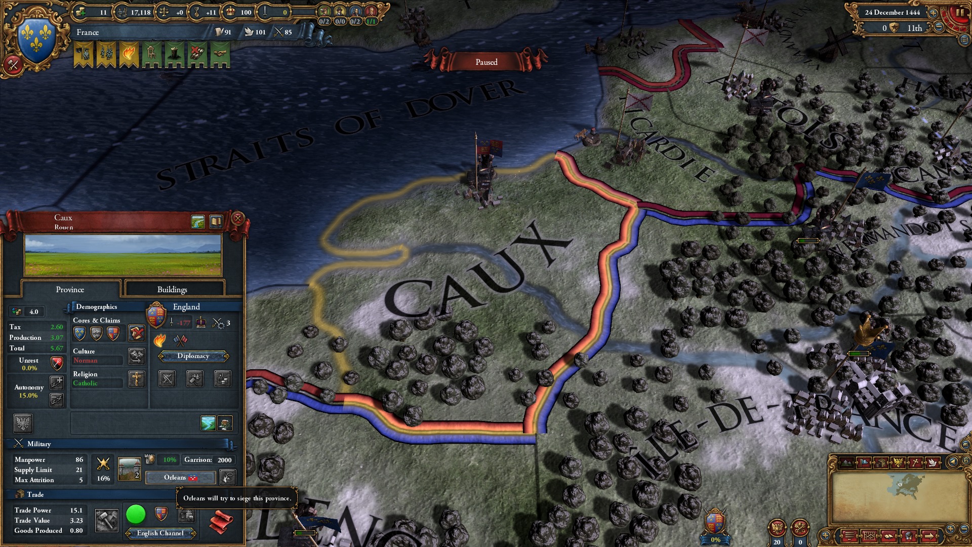 Europa Universalis IV: Starter Pack PC GOG CD Key screenshot 4