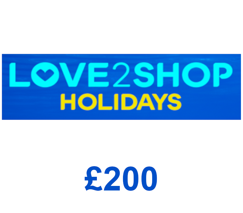 Love2Shop Holidays £200 Gift Card UK