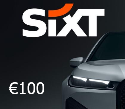 Sixt EUR 100 Gift Card DE